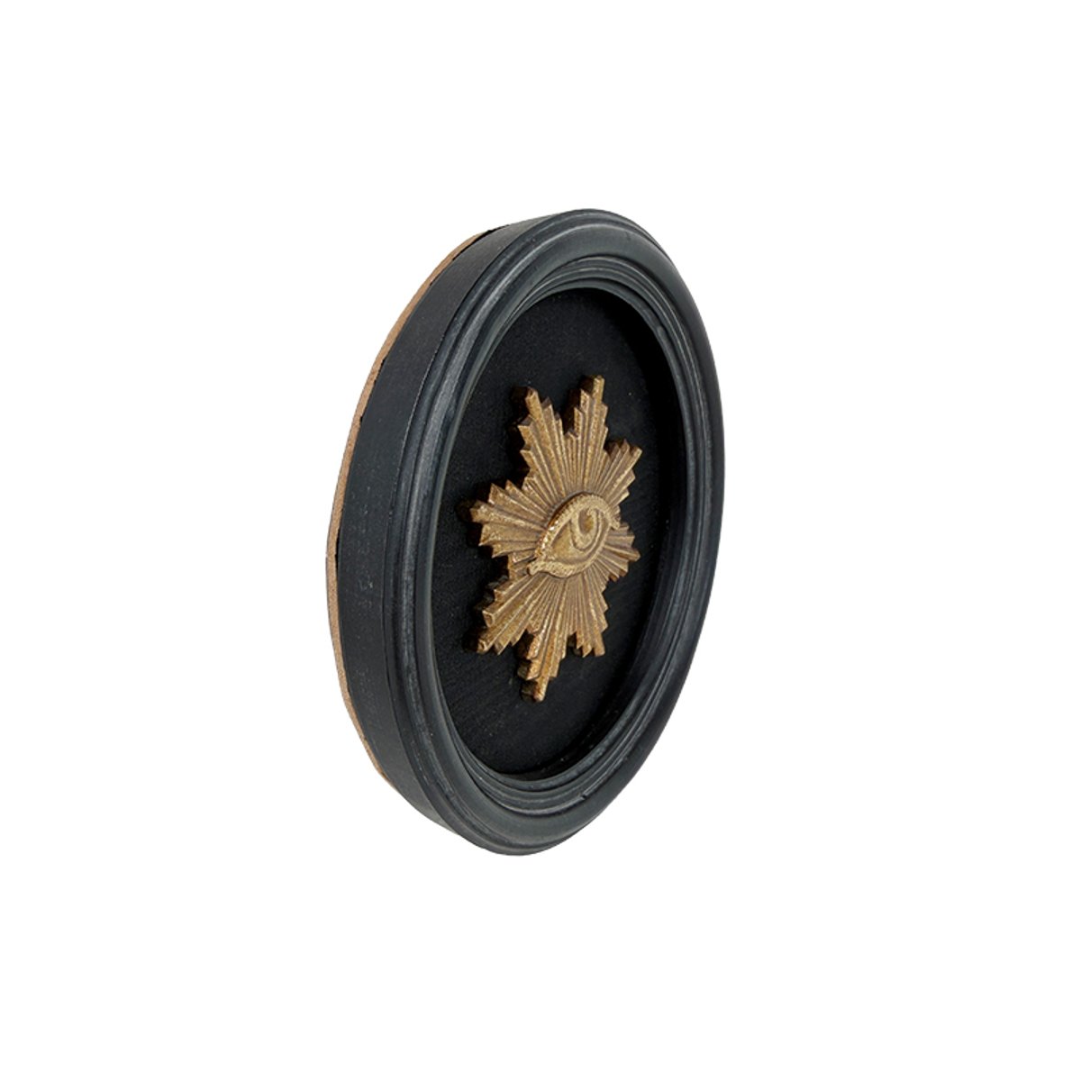 Déco murale oeil 13.5cm noir, EMDE