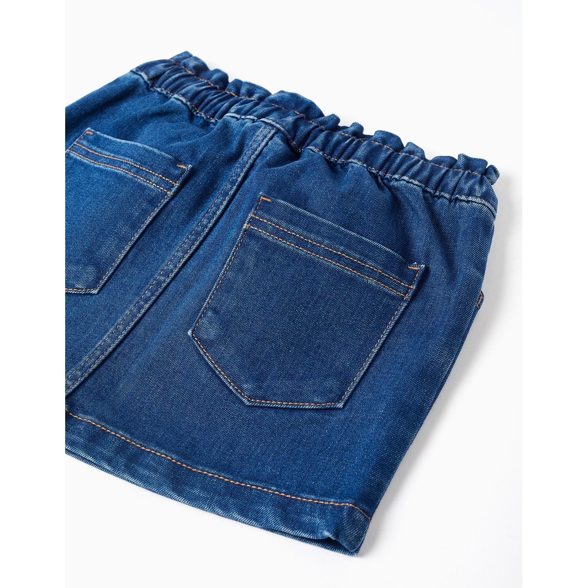 Jupe en jean avec 4 poches bleu, ZIPPY