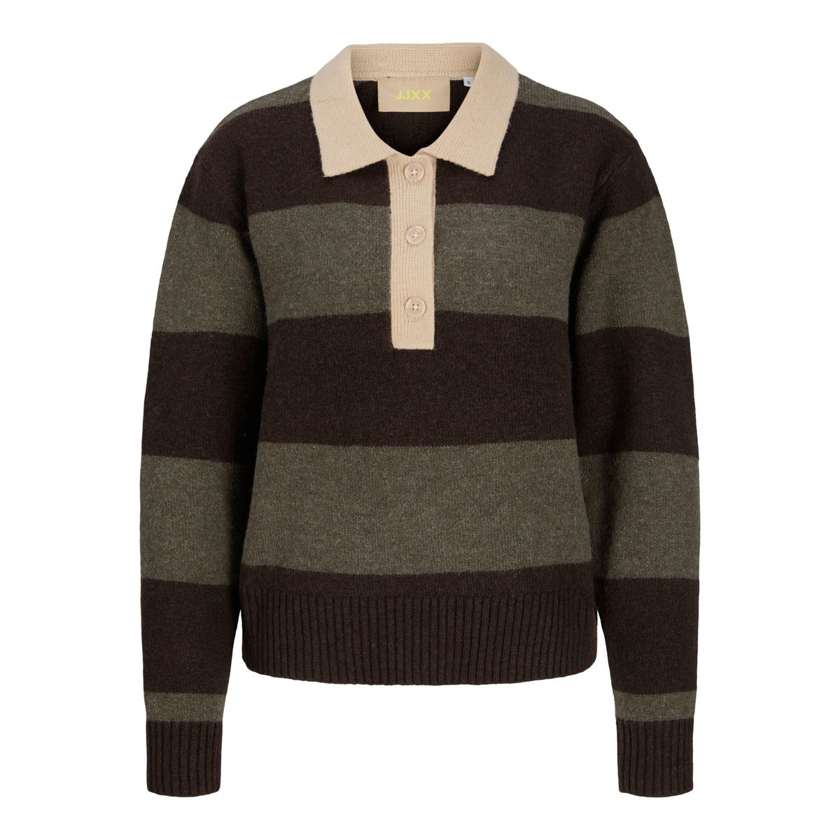 Polo Tricoté marron - seal brown 1, JJXX