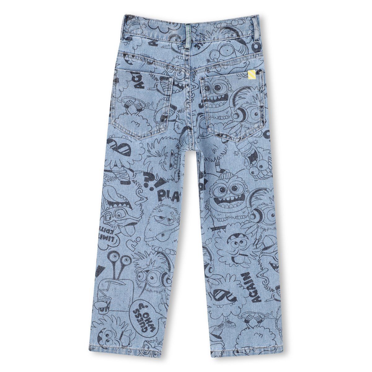Pantalon en denim double stone+bleach, BILLIEBLUSH