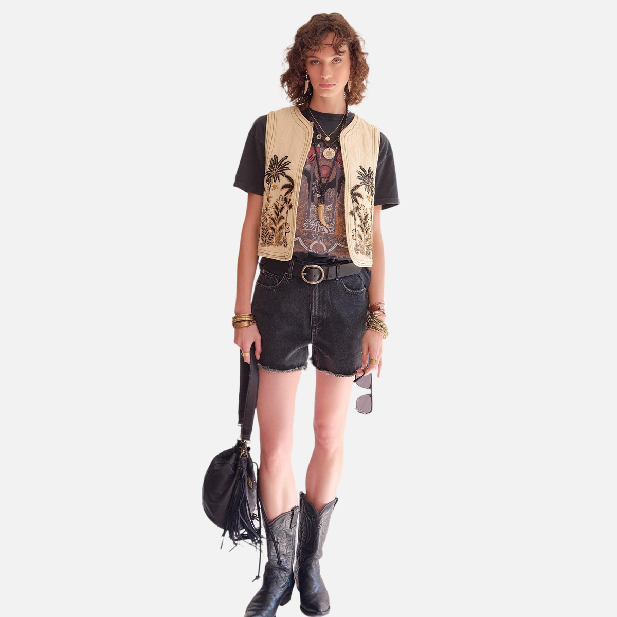 Jean THE PLAYA BLACK DENIM 26s noir délavé, MKT STUDIO