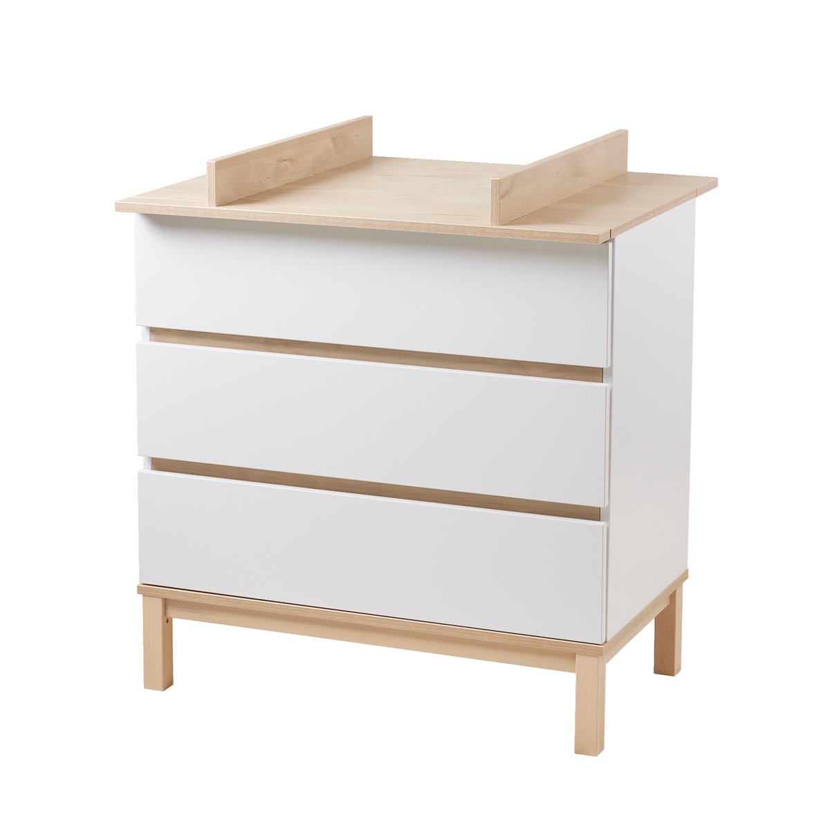 Commode à langer LIGNE COMETE blanc, VERTBAUDET