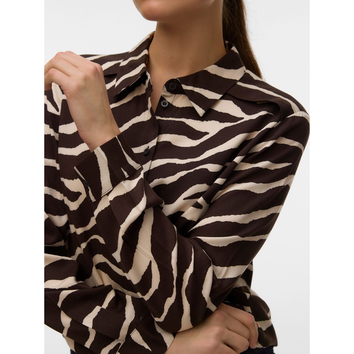 Chemise chocolate torte, VERO MODA