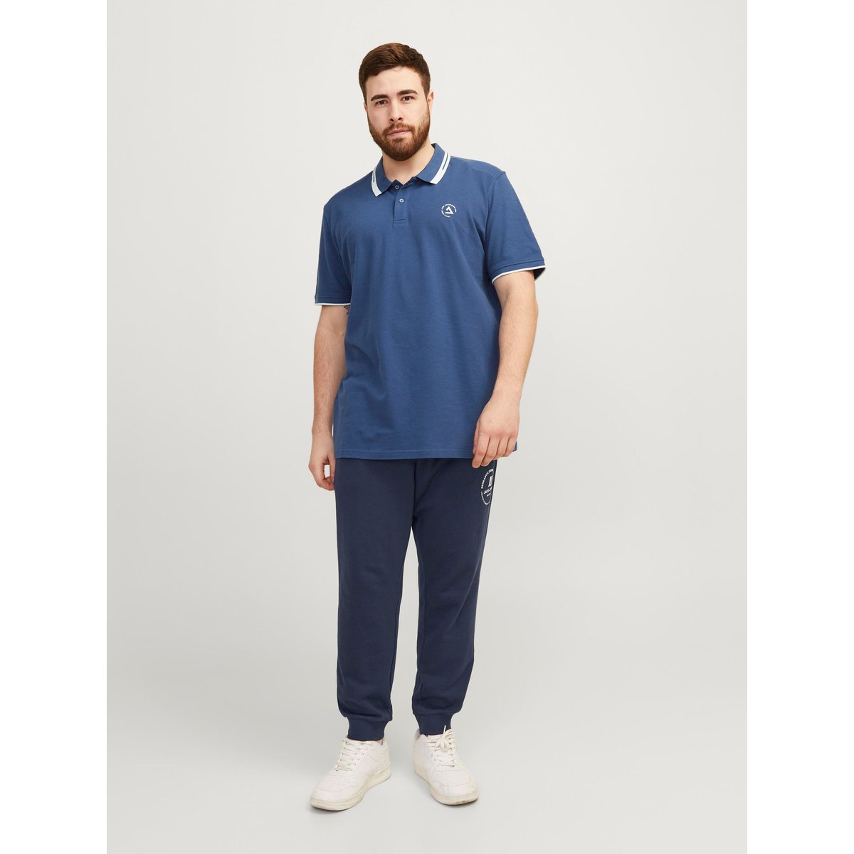 Plus Size Pantalon de survêtement Regular Fit Pantalon de survêtement navy blazer, JACK & JONES
