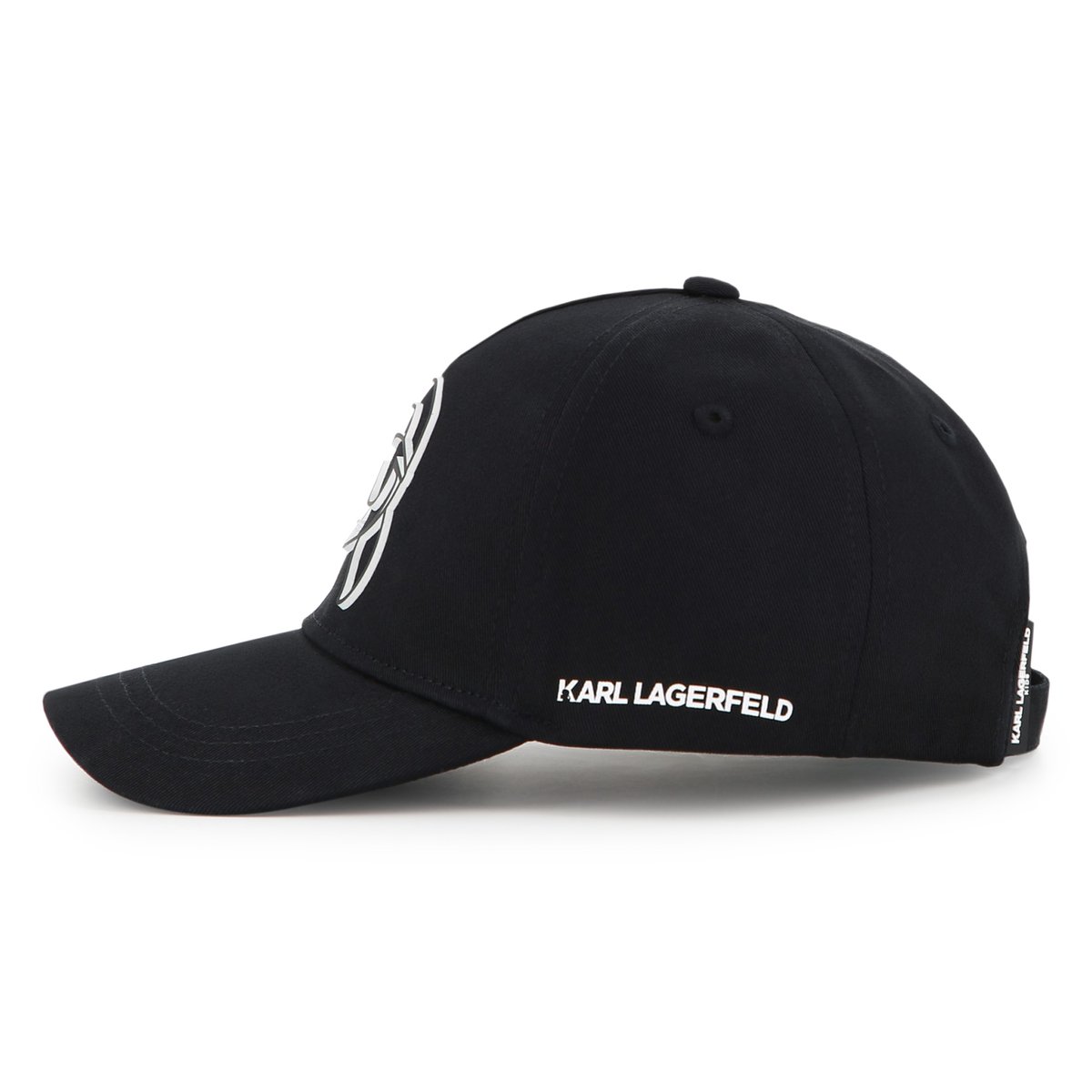 Casquette en textile black, KARL LAGERFELD KIDS