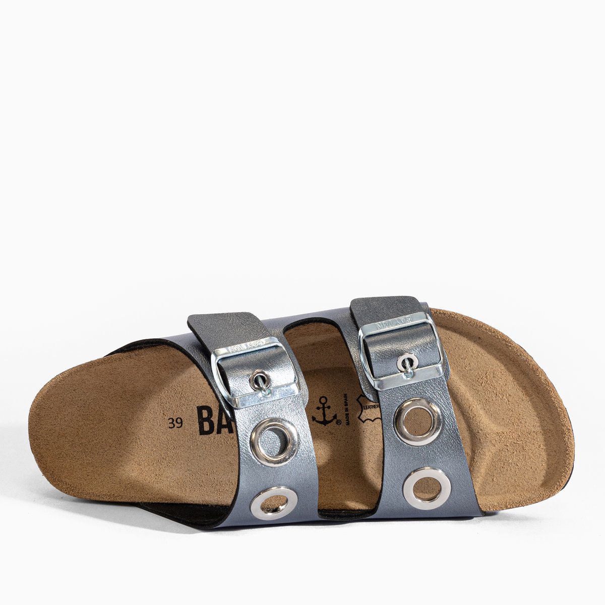 Sandales JANNY gris foncé, BAYTON