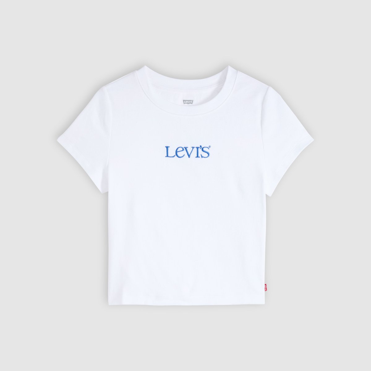 Baby Tee graphique Essential blanc - emb club logo bright white, LEVI'S