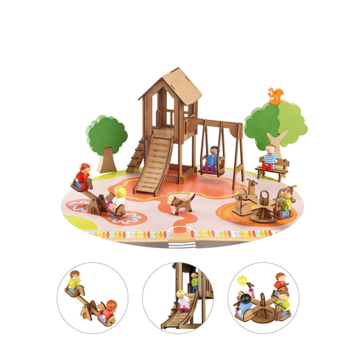JEUJURA L aire de jeux - 70 pieces couleur unique, JEUJURA
