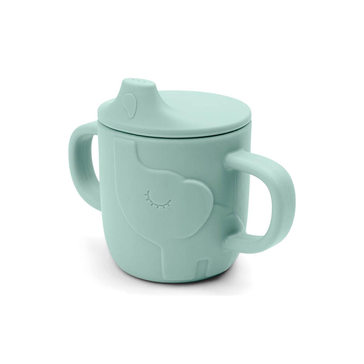Tasse d'apprentissage Peekaboo bleu, DONE BY DEER