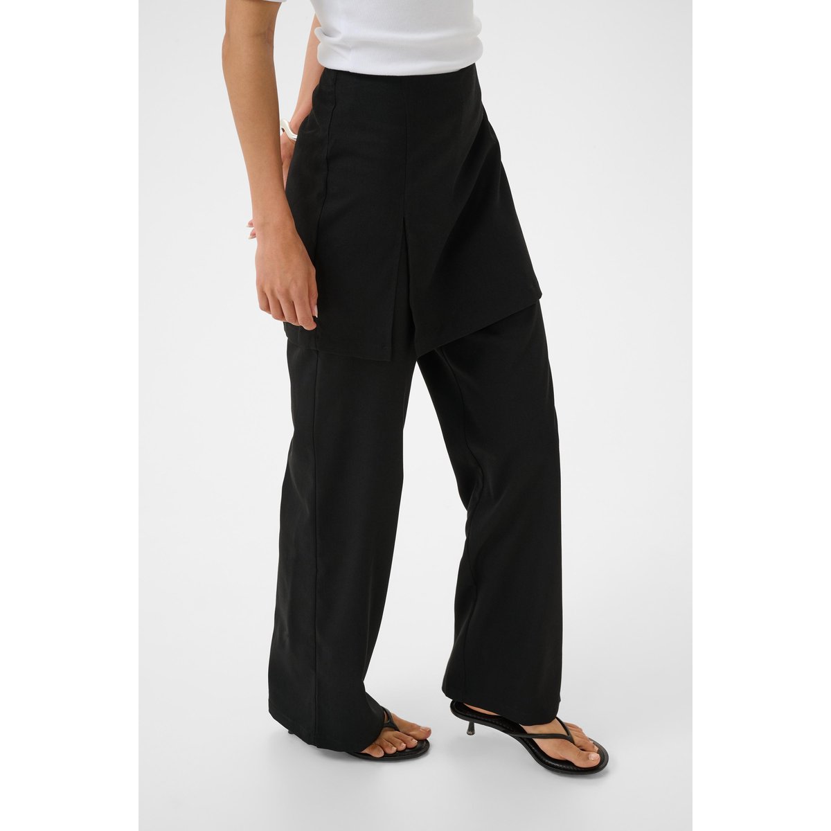 Pantalon de costume noir black deep cc., KAFFE