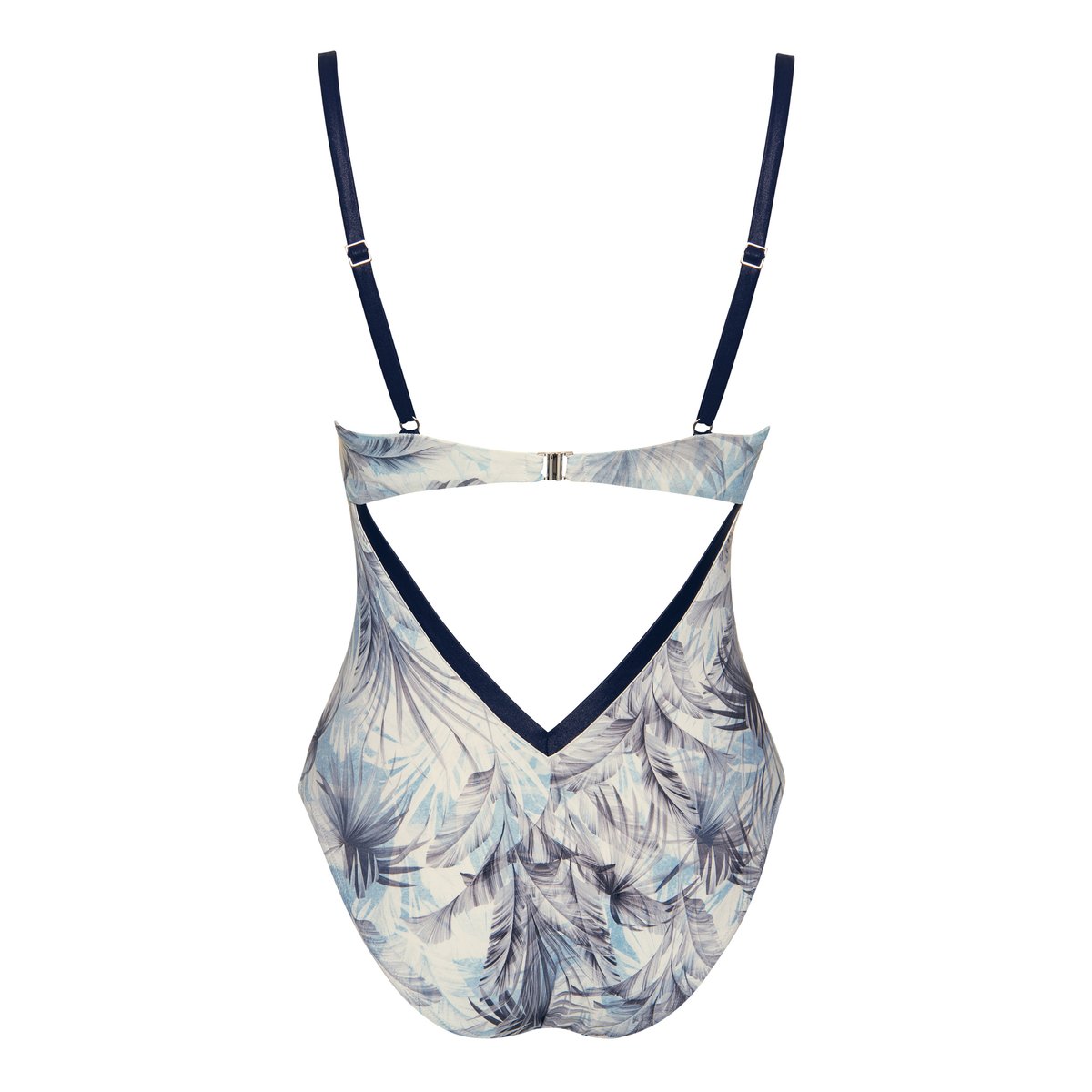 Maillot de bain une pièce préformé Ensenada bleu, LISCA