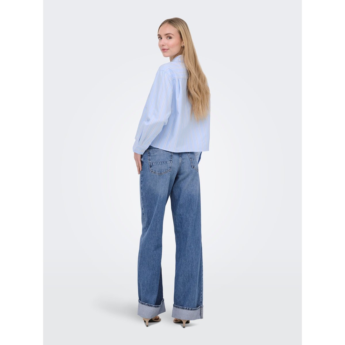 Chemise bleue - zen blue, ONLY
