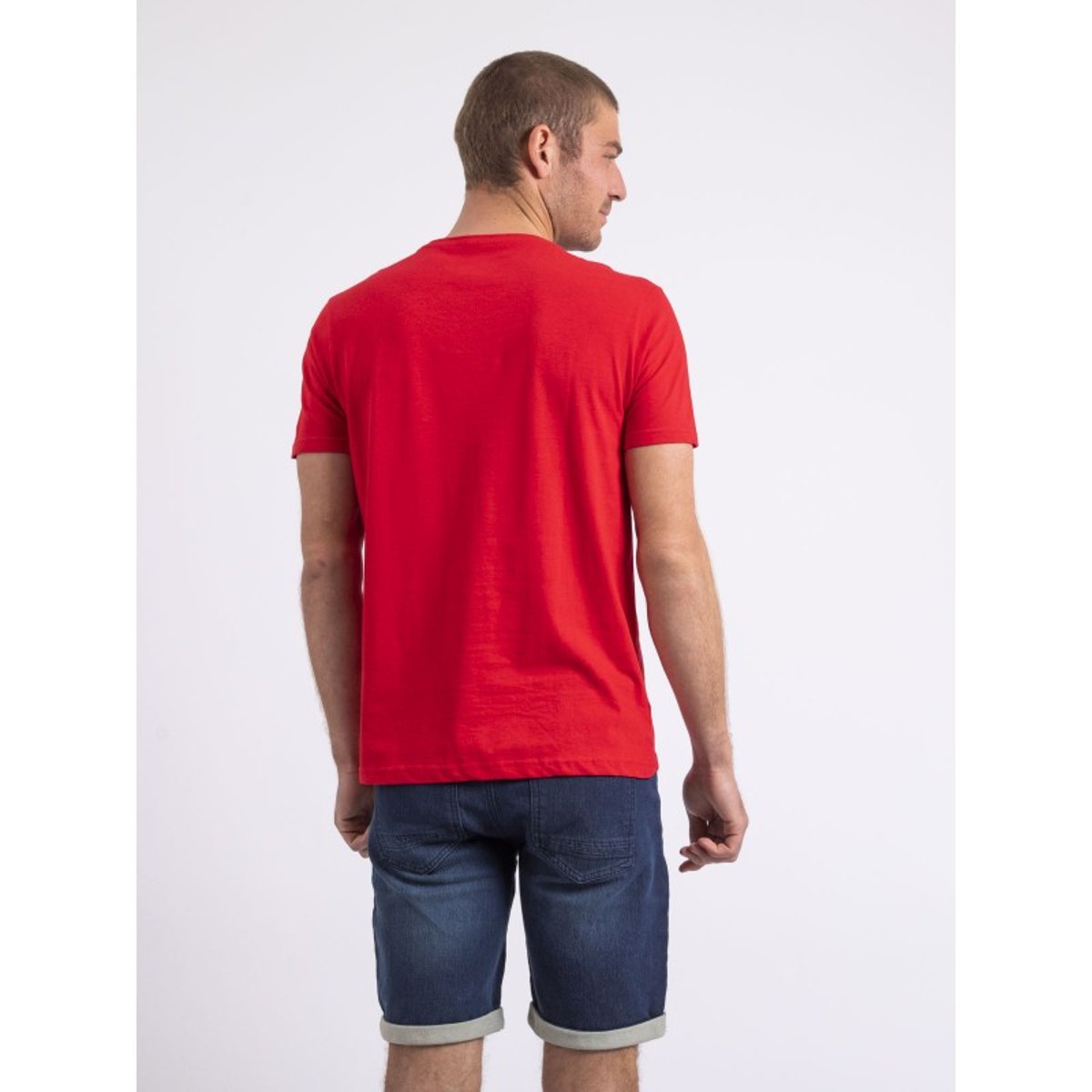T-shirt Col Rond Nirayman rouge, RITCHIE