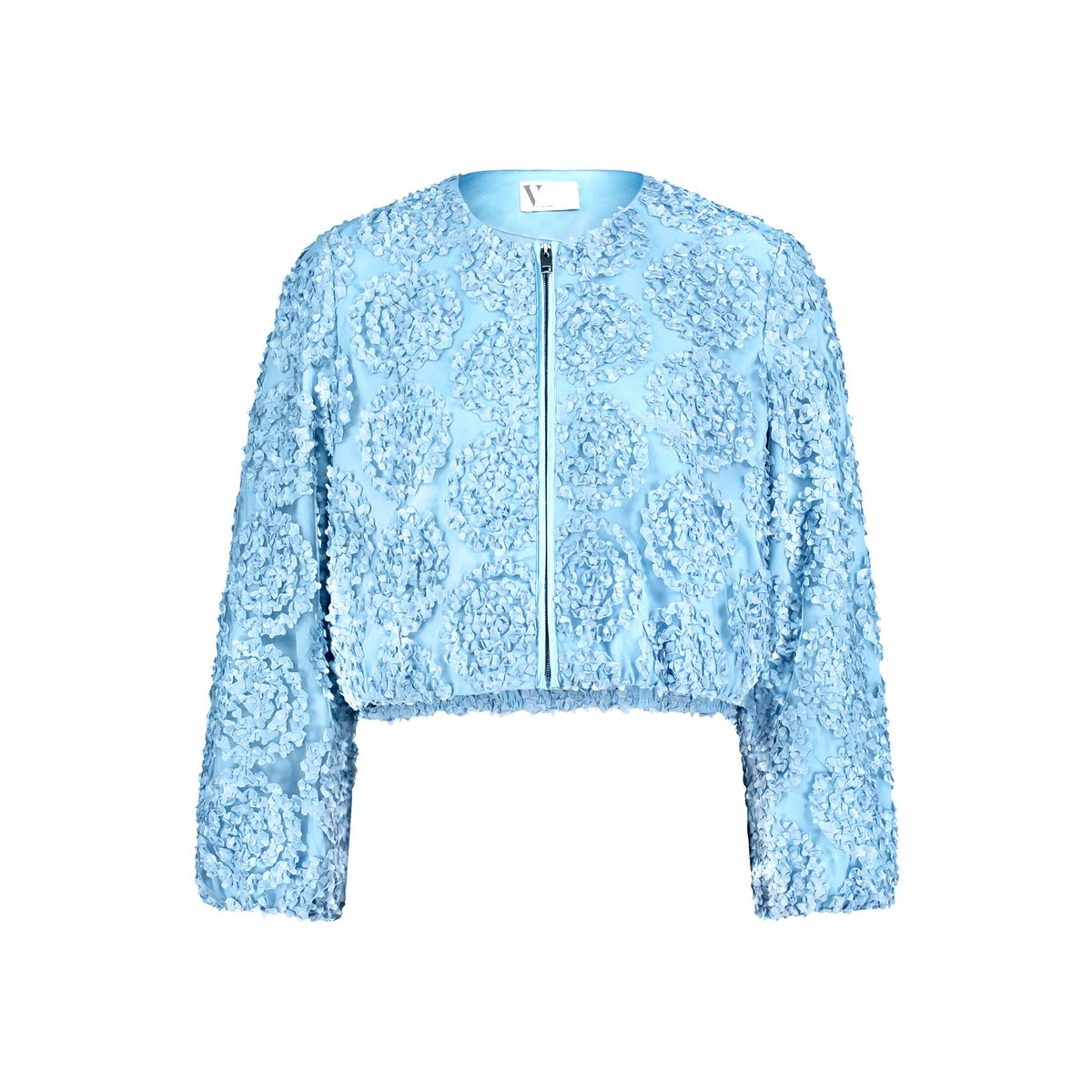 Blouson à fermeture zippée soft sky, VERA MONT