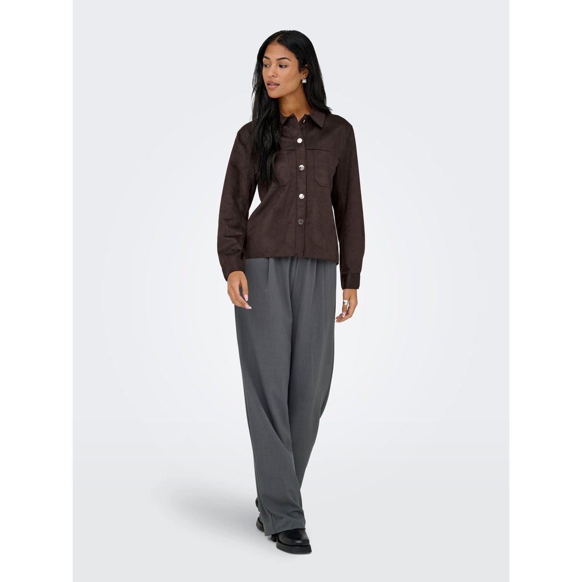 Chemise coffee bean, ONLY