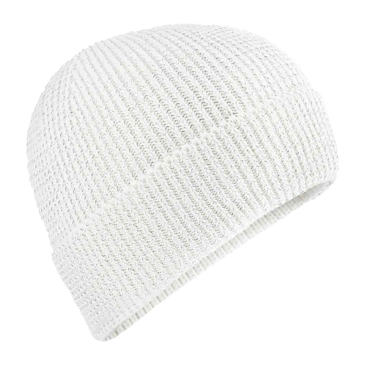 Bonnet motif/style réfléchissant STREETLITE blanc, BEECHFIELD