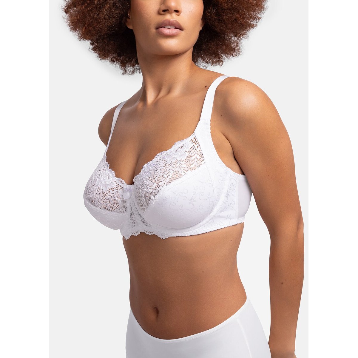 Reggiseno contenitivo PHILIPPA bianco, DORINA