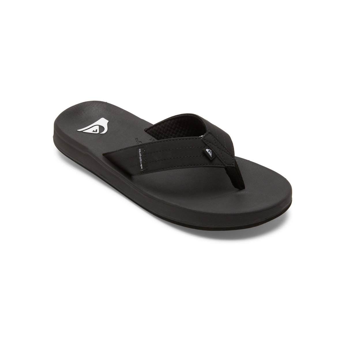 Tongs de plage RIVI noir black 1, QUIKSILVER