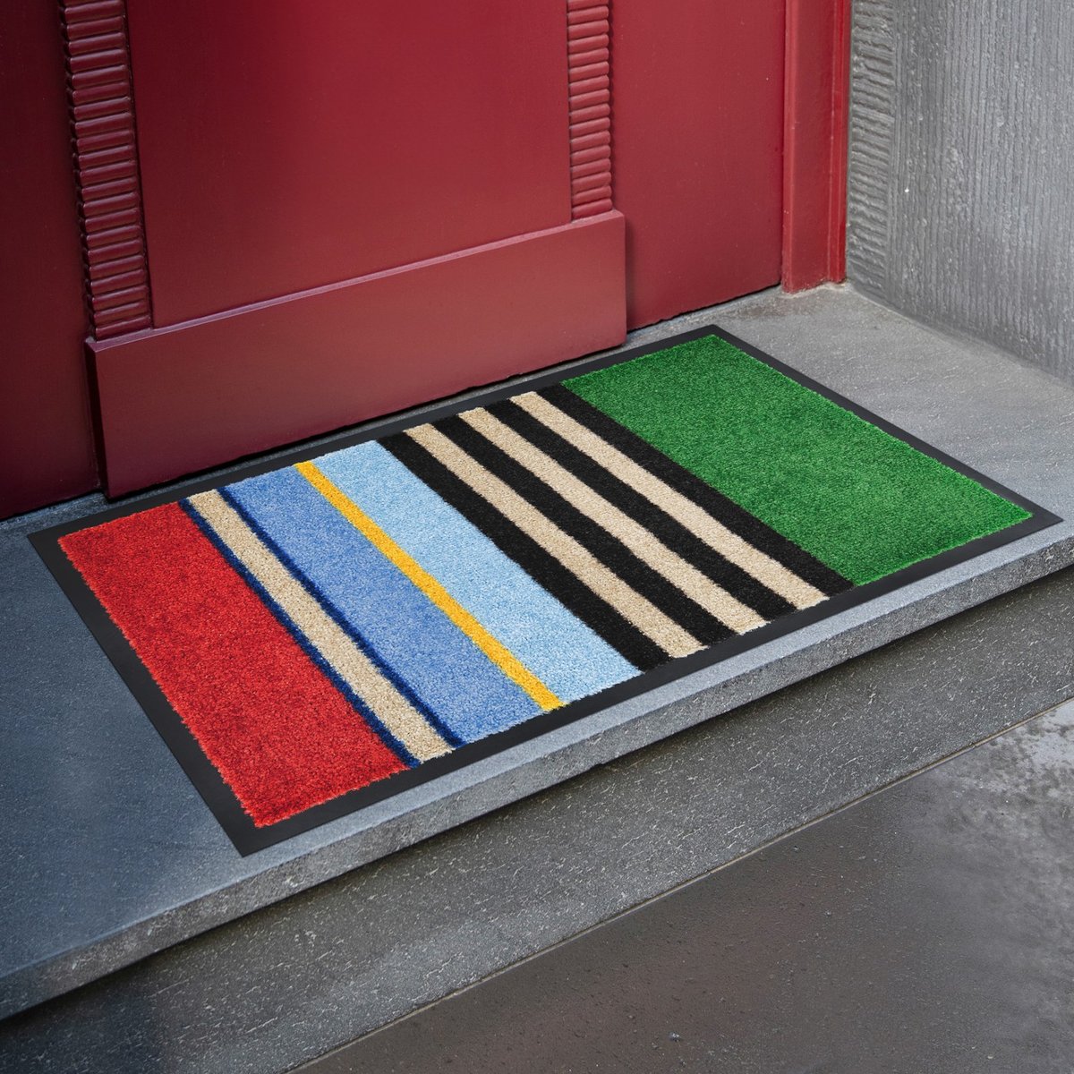 Tapis d'entrée Rio multicolore, REMEMBER