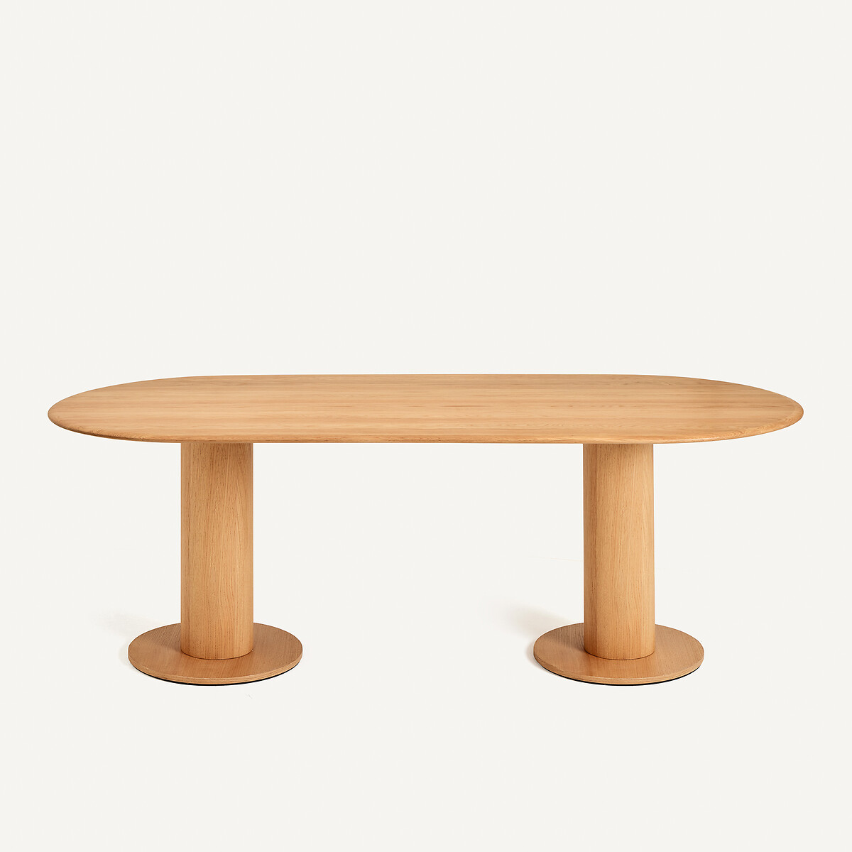 Plateau de table ovale, en chêne, longueur 220 cm, OVALO chêne naturel, AM.PM