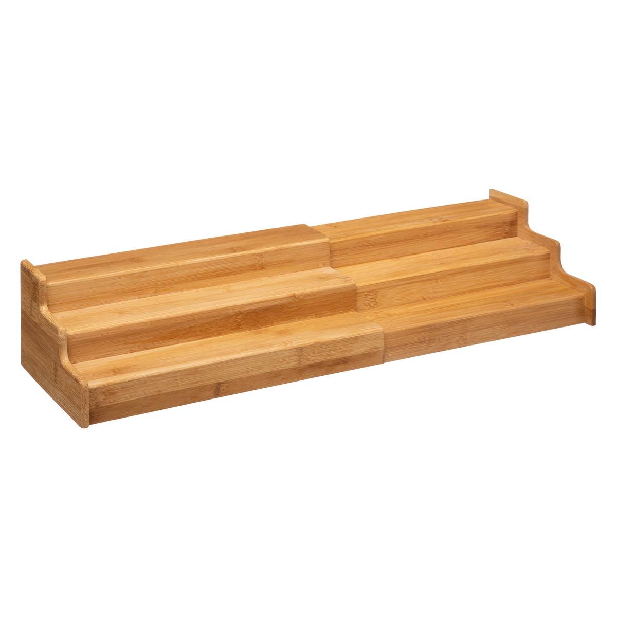 Rack à épices extensible 3 niveaux BAMBOU CUISINE beige, 5FIVE SIMPLY SMART