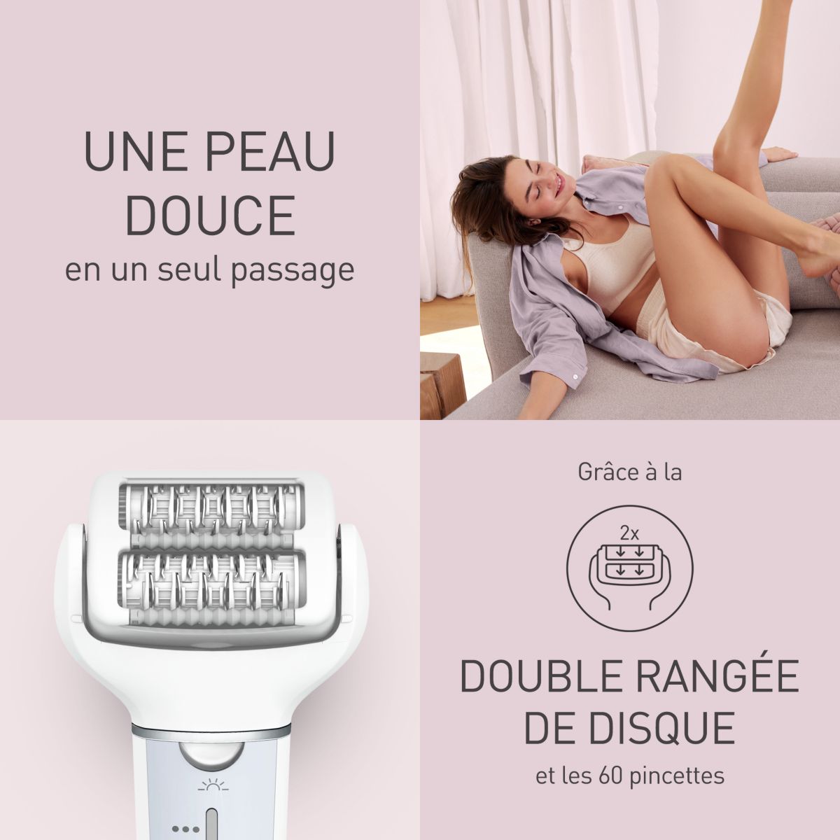 Epilateur électrique ES-EY90-A503 couleur unique, PANASONIC