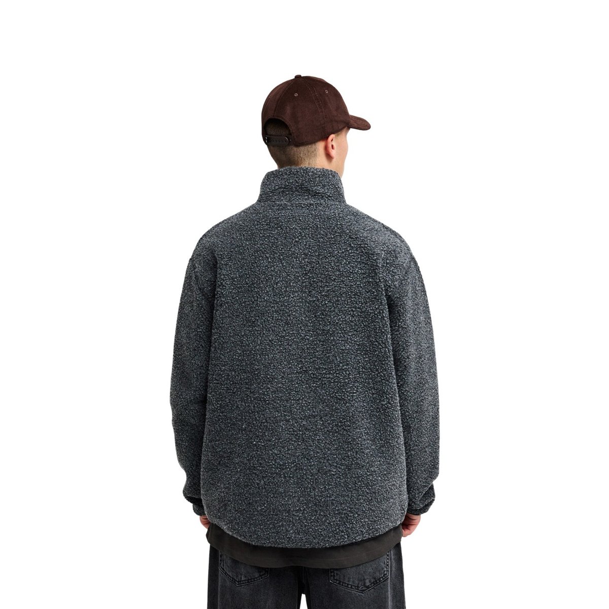 Polaire zippée en sherpa URBAN STORM REVERSIBLE noir black, QUIKSILVER