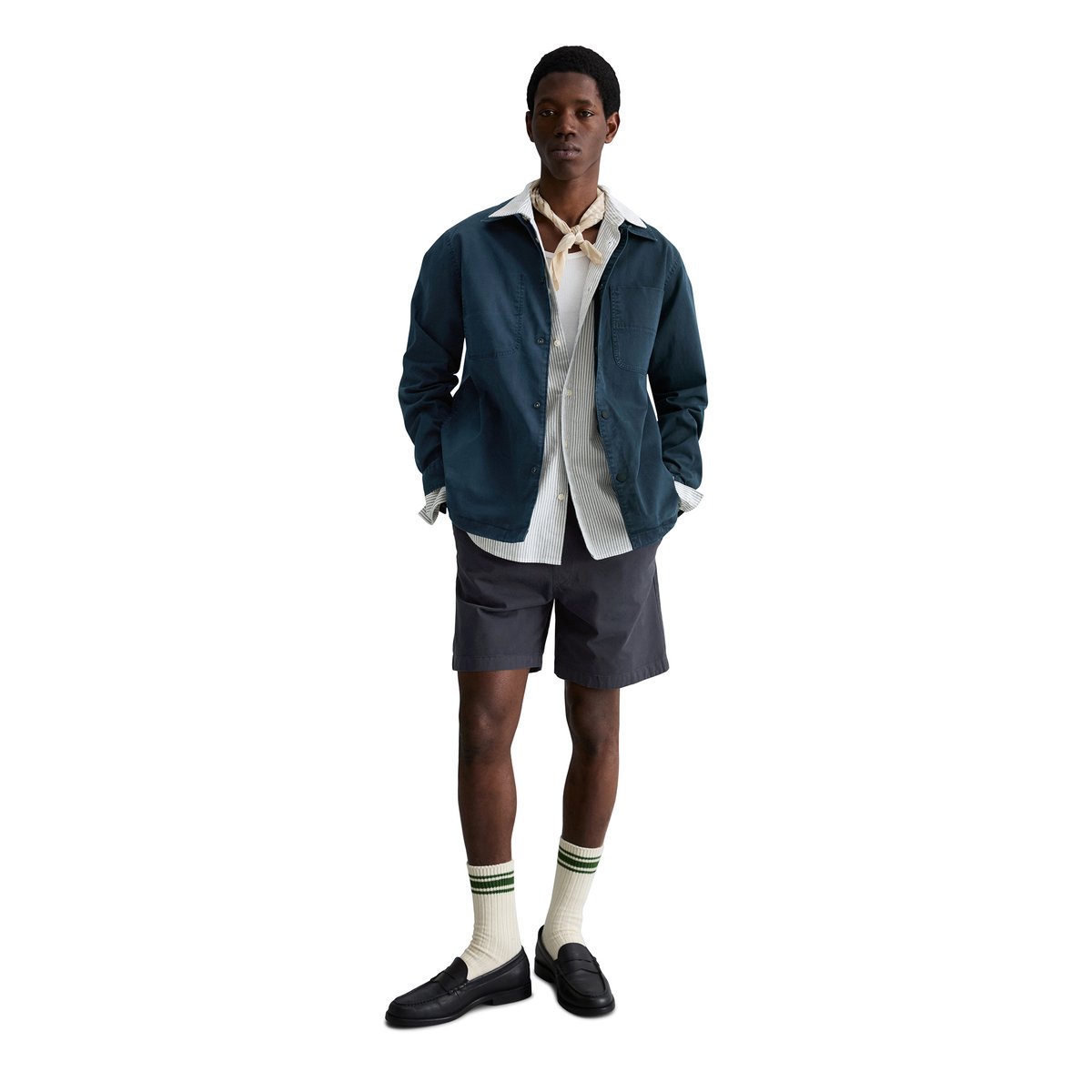 Survêtement en coton bio mélangé résistant bleu foncé, MARC O’POLO DENIM