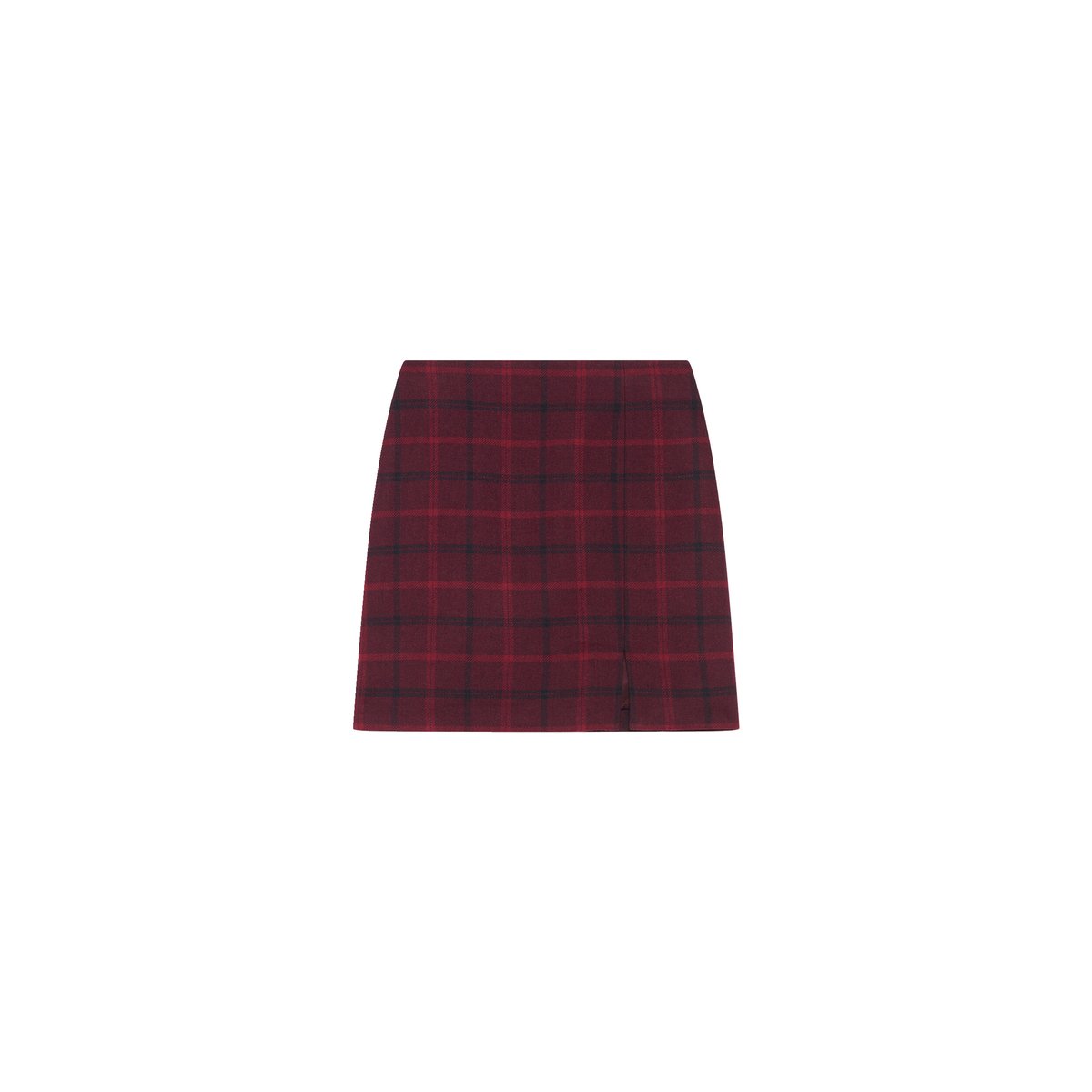 Jupe courte décontractée JNARCISSA rouge foncé, CAROLL