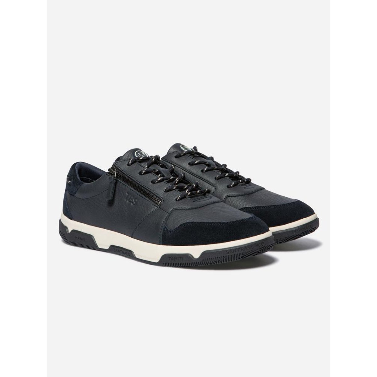 Baskets zippées GEDEZIP navy, TBS