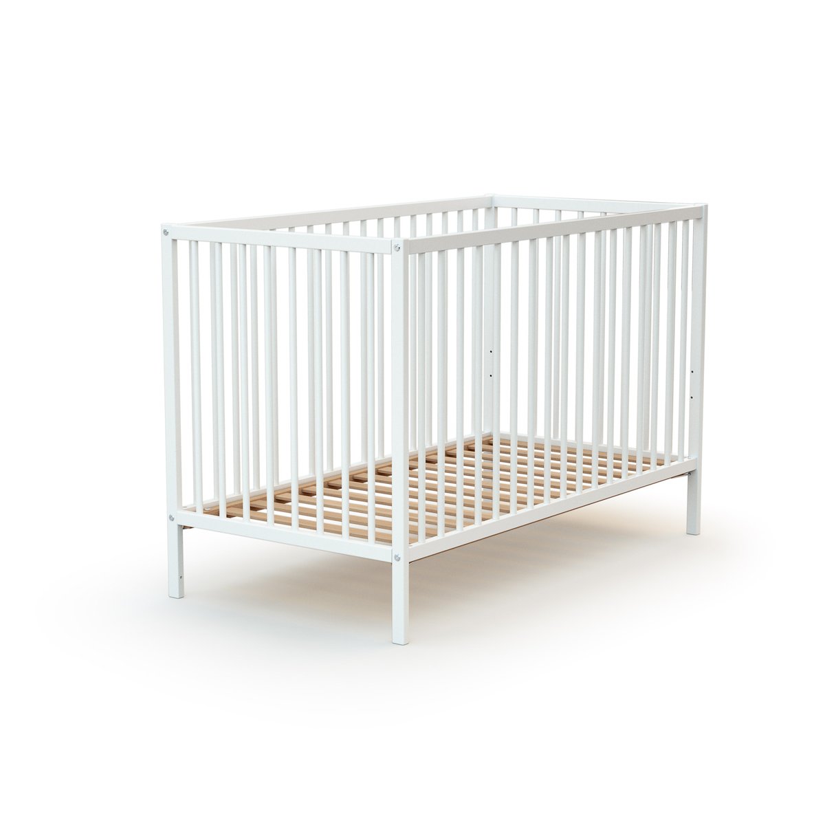 Lit bébé en bois ONE blanc, WEBABY