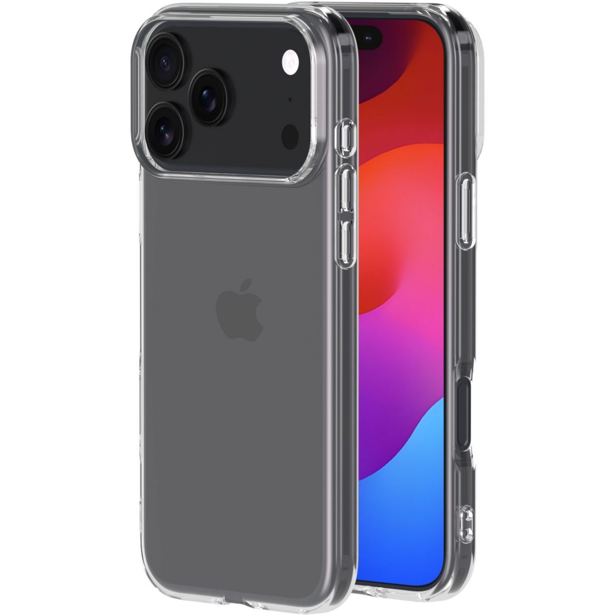 Coque iPhone 17 Pro souple Made In France couleur unique, ESSENTIEL B