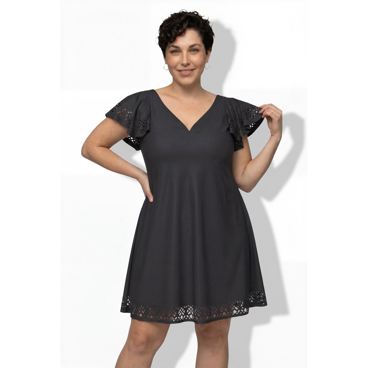 Robe de bain noir, ULLA POPKEN