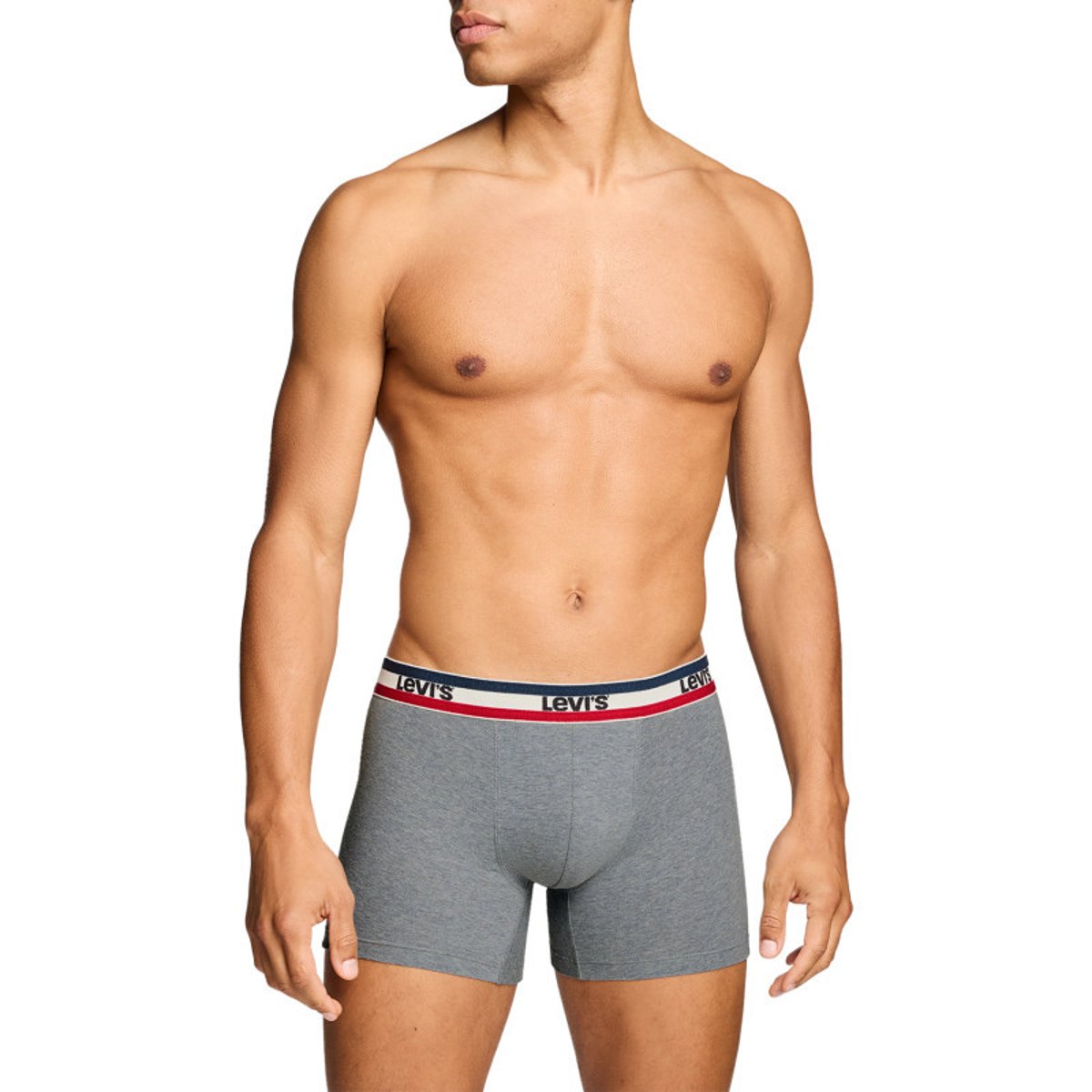 Lot de 2 boxers en coton multicolores pourvus de ceintures élastiquées multicolore, LEVI'S