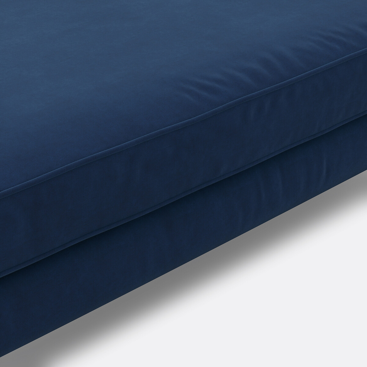 Méridienne velours Topim bleu nuit, LA REDOUTE INTERIEURS