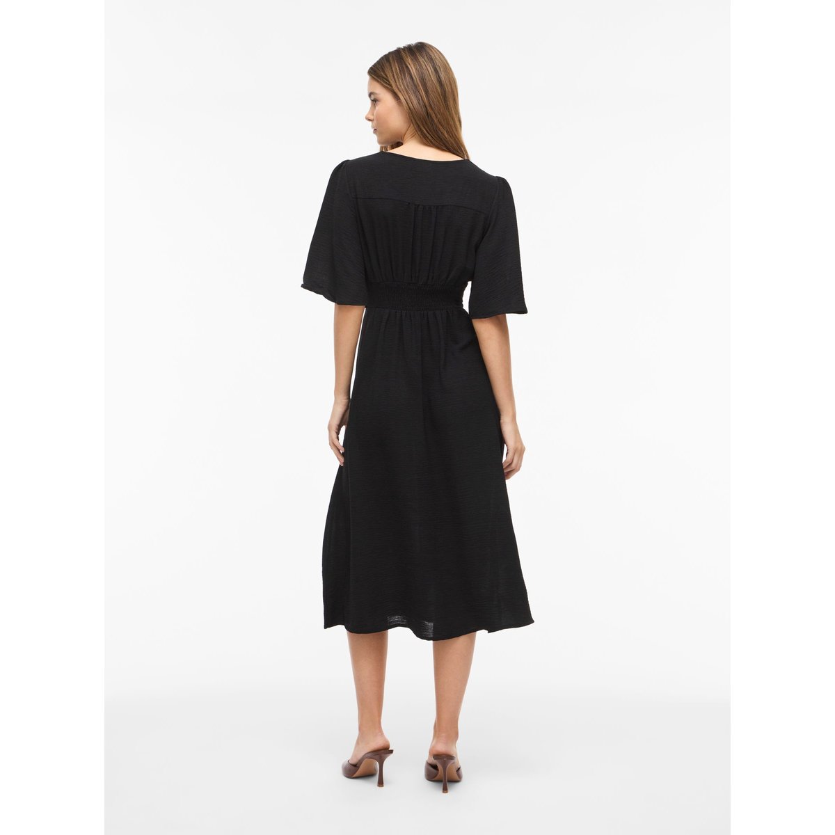 Robe Mi-Longue noir - black1, VILA