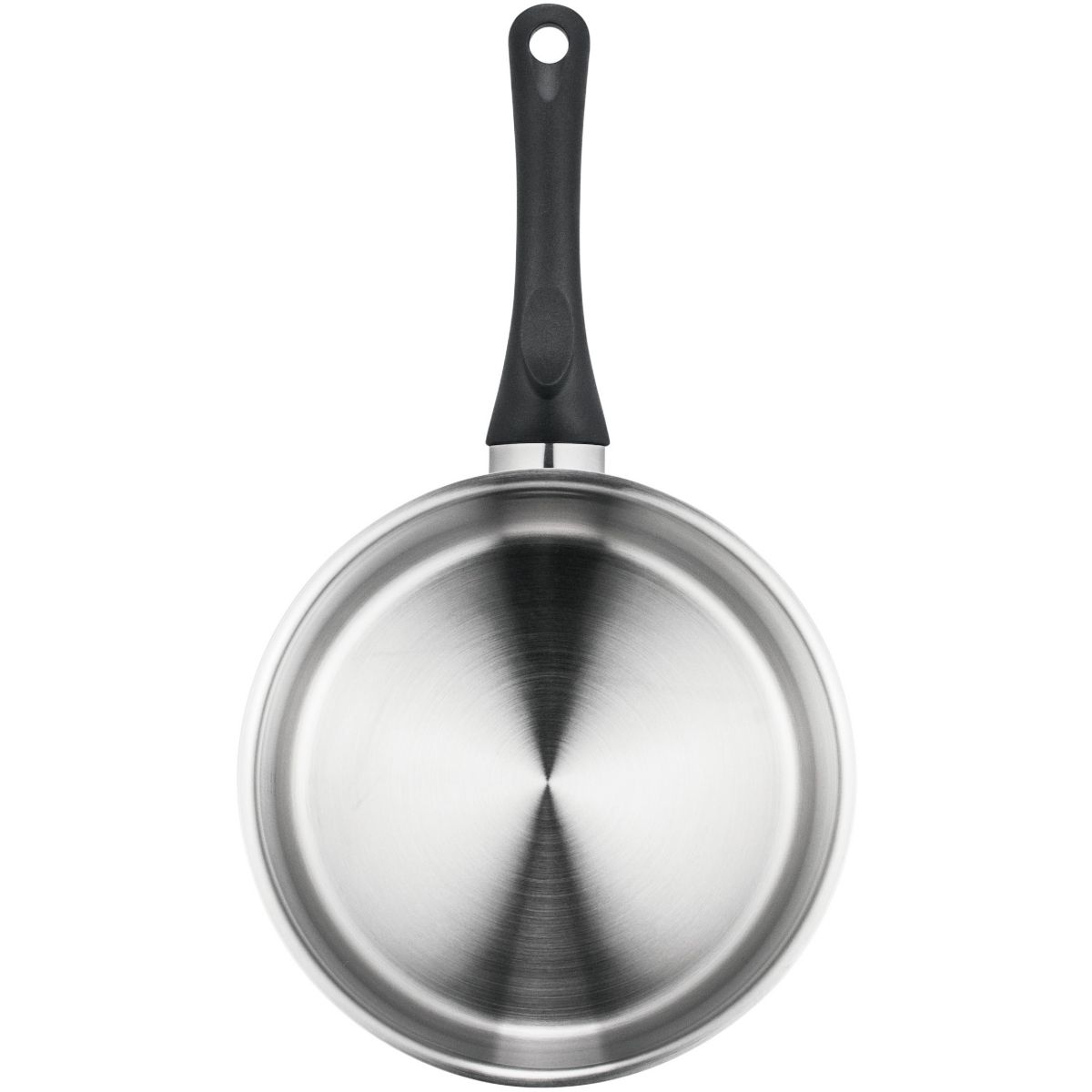 Casserole inox 20 cm manche fixe gris, ARTHUR MARTIN