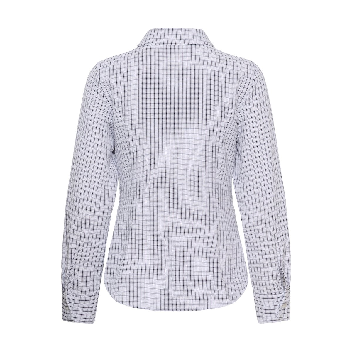 Chemise à manches longues light blue check, KAFFE
