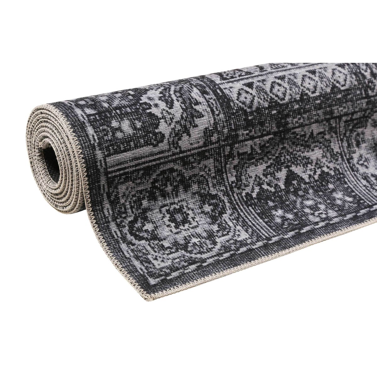 Tapis salon inspiration Orient Vintage ,  Fresh Bachtiar gris, WECON HOME