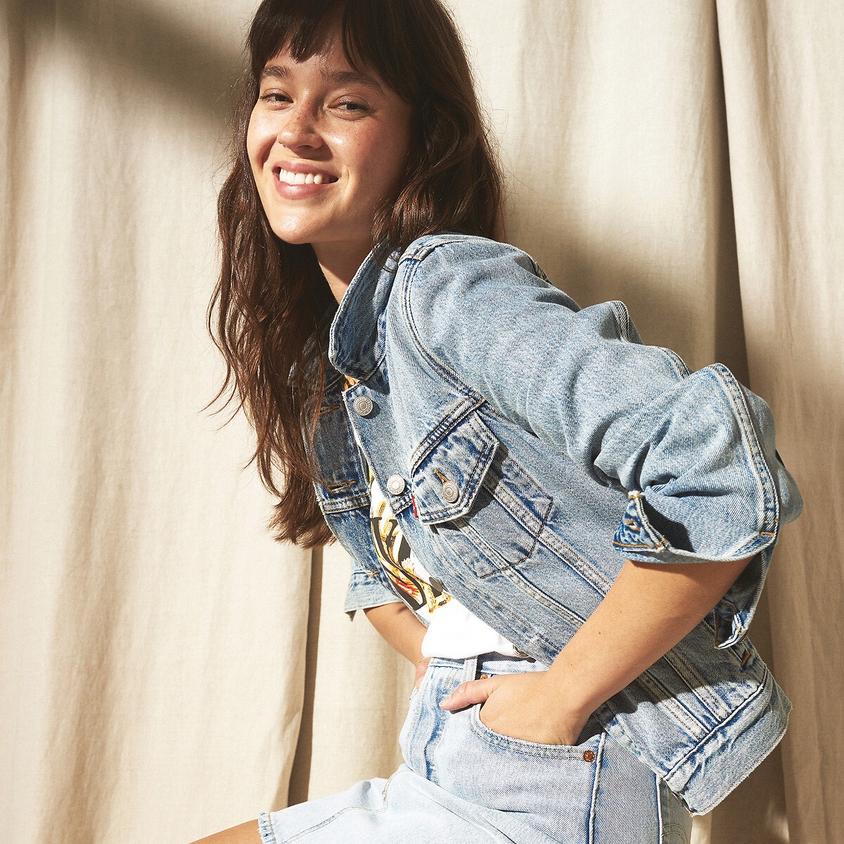 Veste denim ORIGINAL TRUCKER léopard, LEVI'S