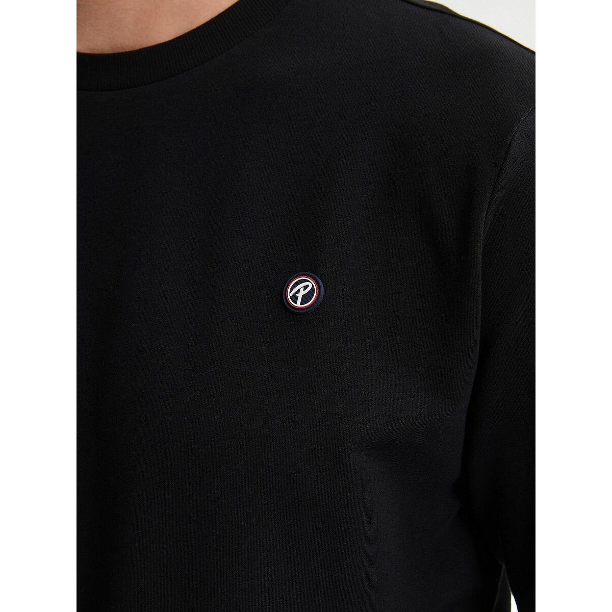 Crew Neck Sweatshirt black, PETROL INDUSTRIES