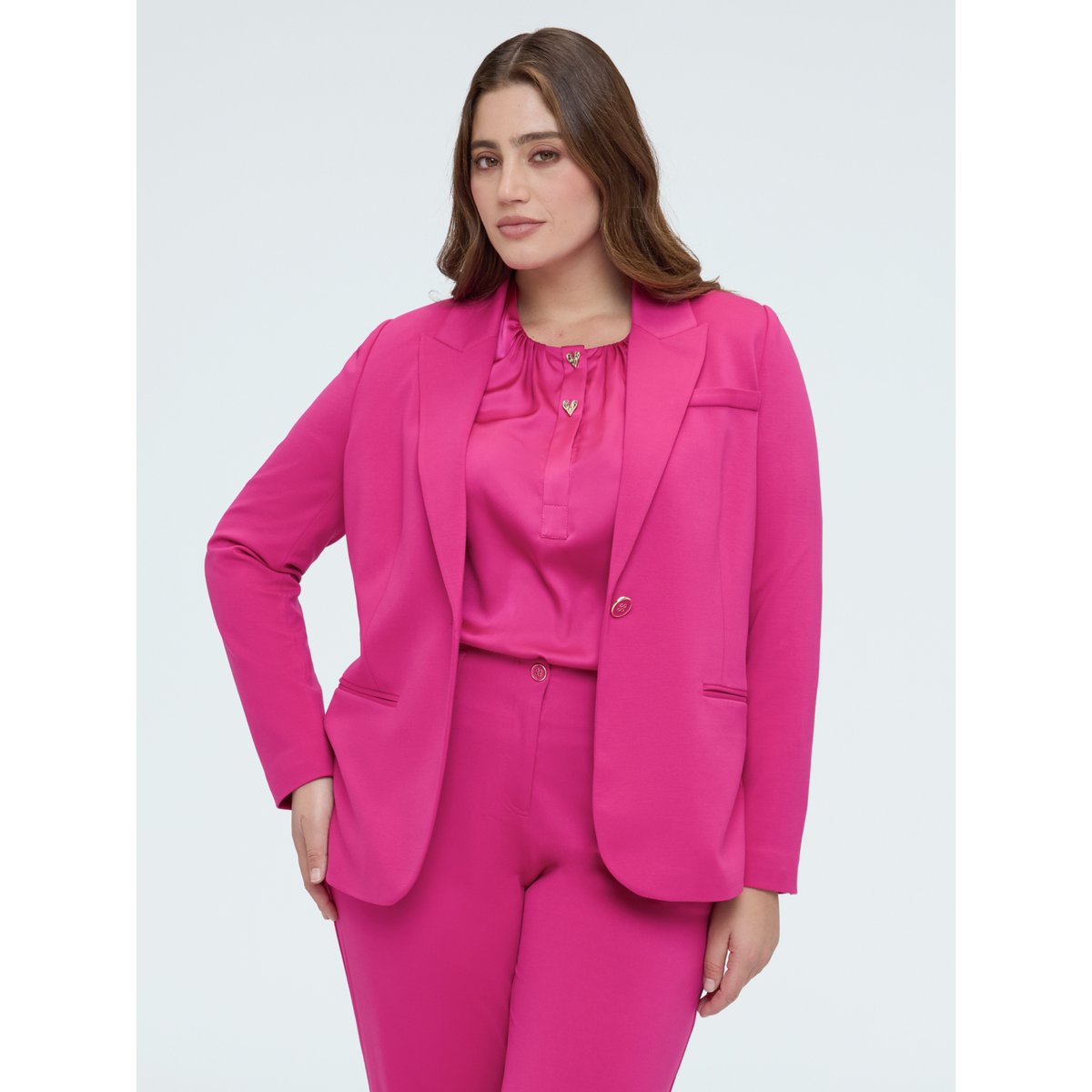Blazer fuchsia, FIORELLA RUBINO