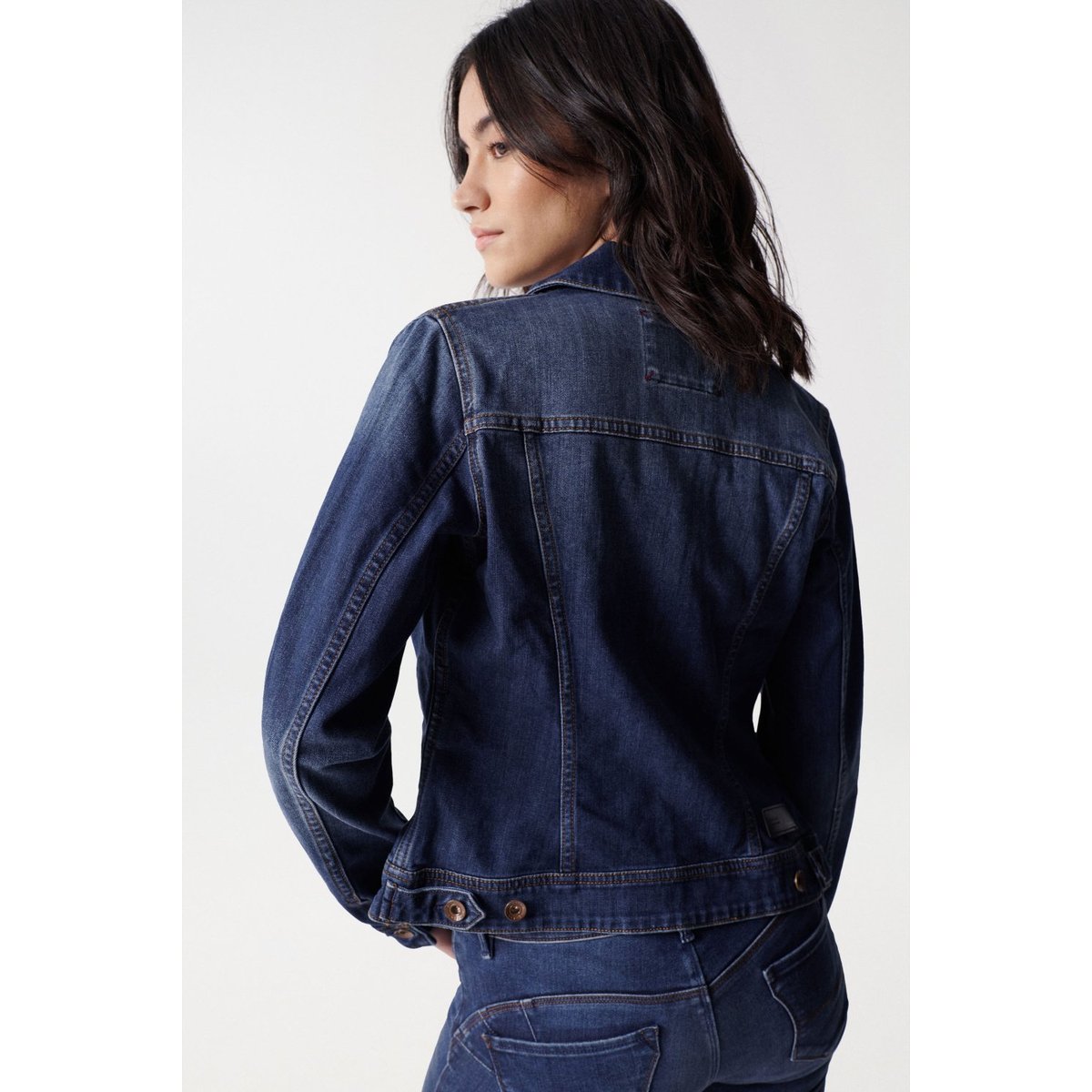 VESTE EN JEAN bleu foncé, SALSA JEANS