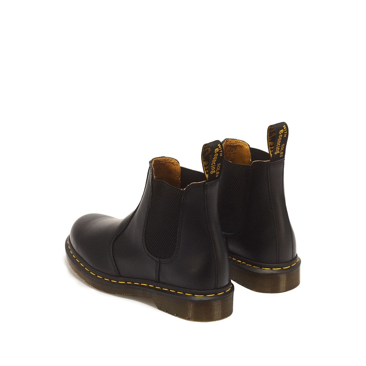 Leren chelsea boots 2976 YS Smooth zwart, DR. MARTENS