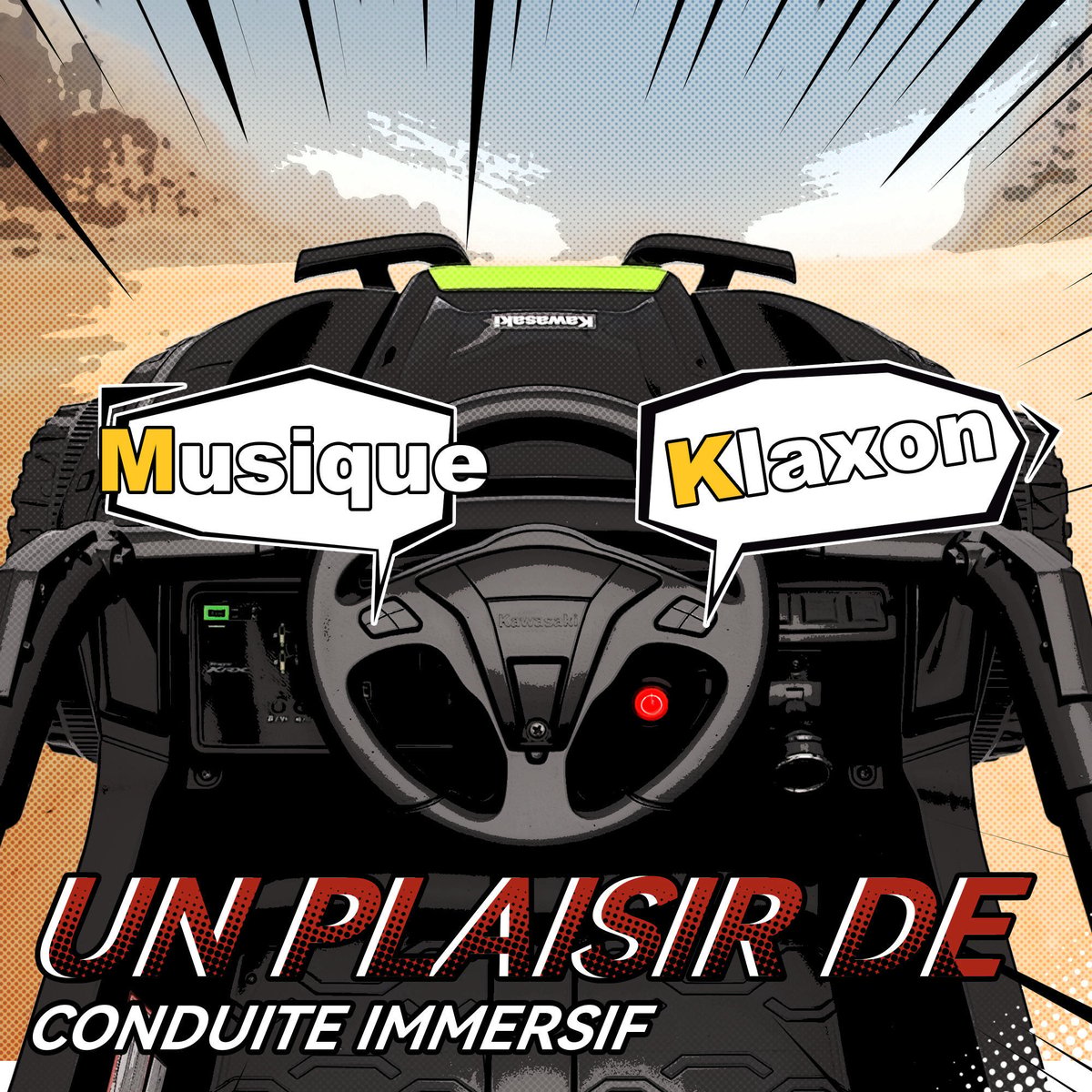 UTV électrique pour enfants PP Noir noir, AIYAPLAY