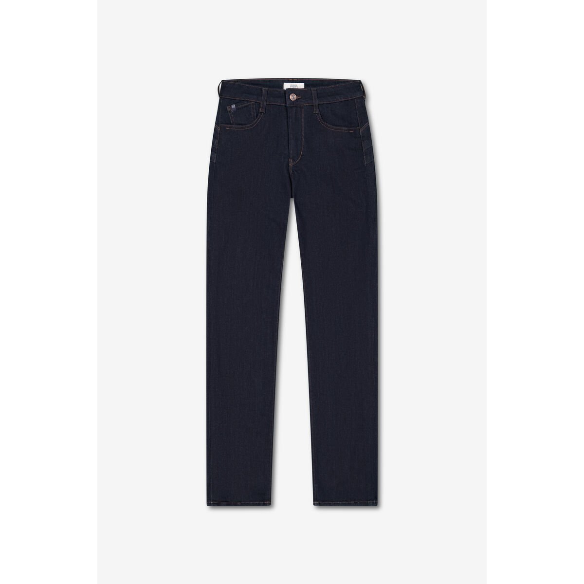 Jeans push-up droite taille haute PULP, longueur 34 blue, LE TEMPS DES CERISES