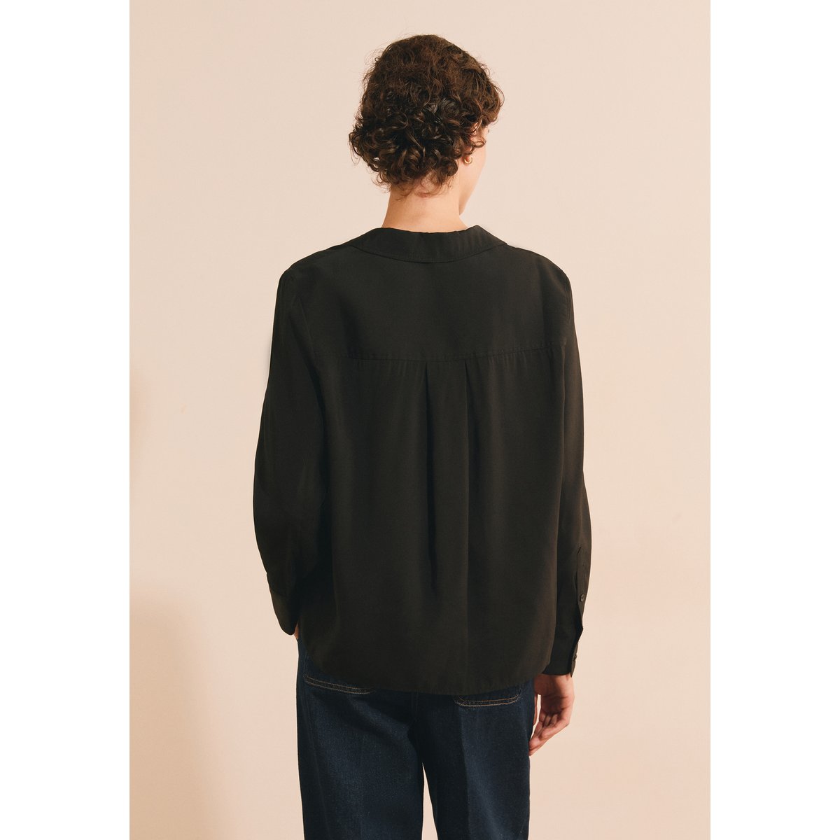 Chemise manches longues EDITY noir, ETAM