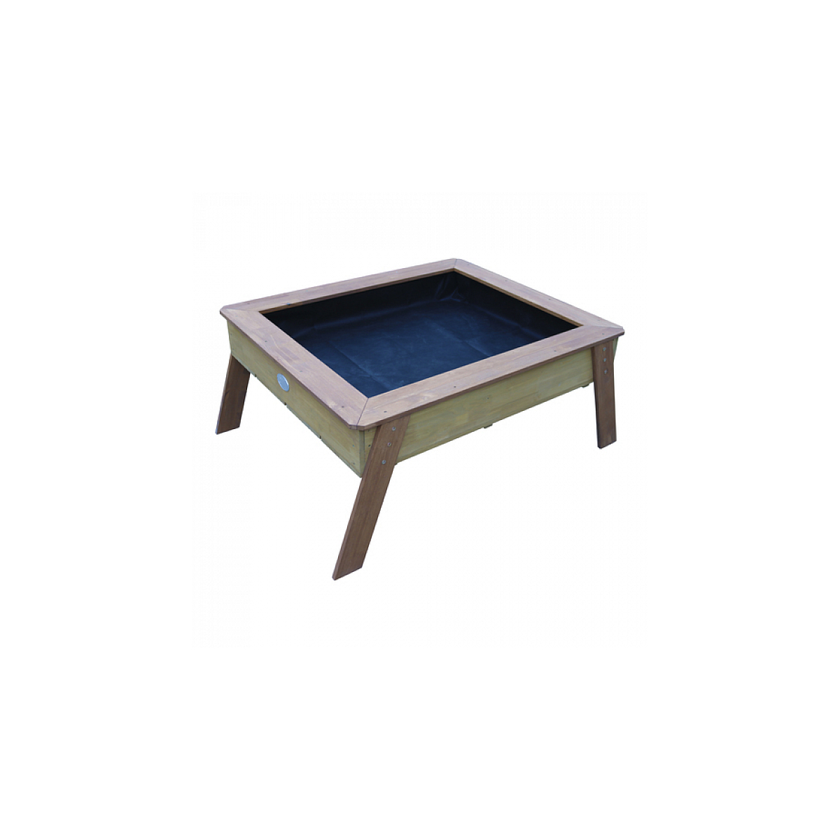 AXI Linda Bac a sable Growing Table Marron couleur unique, AXI HOUSE