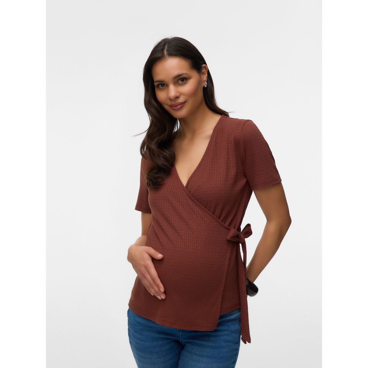 Top marron - fudgesickle, MAMA LICIOUS