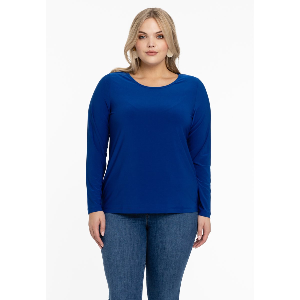 Tunique avec manches longues indigo, YOEK